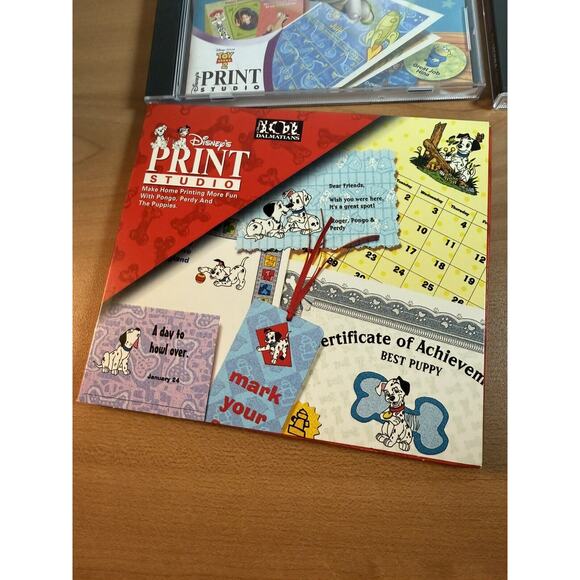 1990s Disney Print Studio Lot Of 7 CD-ROM Software Programs Hercules TLM Mickey - Picture 6 of 16